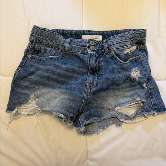 KanCan Jean shorts 100% cotton size medium - Picture 1 of 7